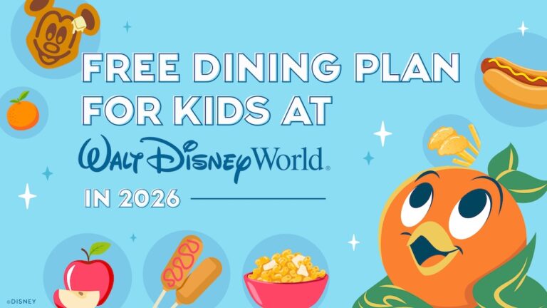Walt Disney World Free Dining for Kids